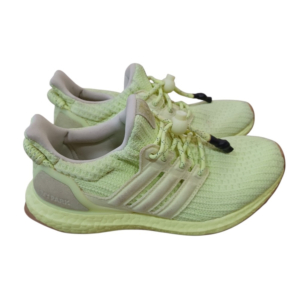 Adidas Ivy‎ Park UltraBoost OG Sample Hi Res Yellow Neon Sneakers Shoes Womens 6 - Picture 2 of 14